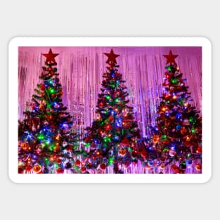 Christmas Trees Display Sticker